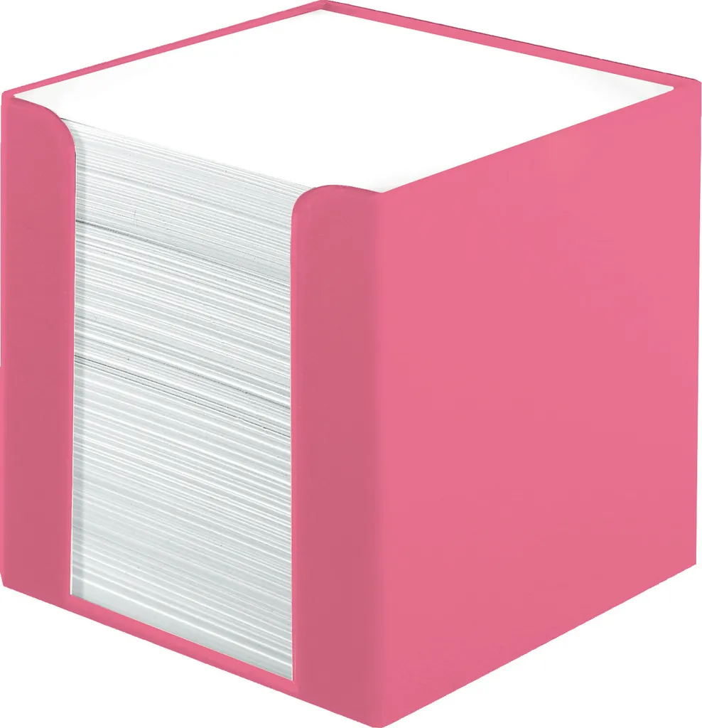 Herlitz 50015887 Zettelkasten 9x9x9cm 700 Feuilles Coloris Rose Indonesia