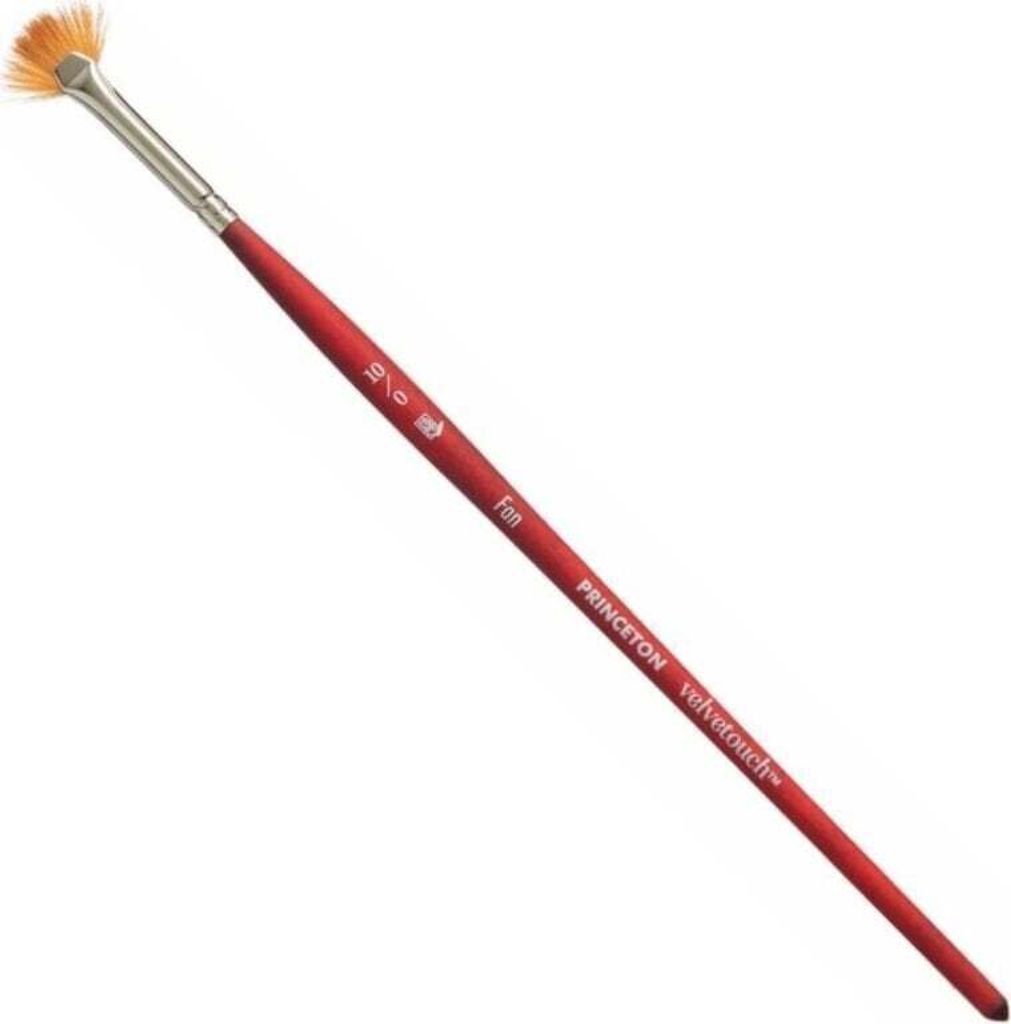 Princeton Brush Velvetouch Multi-Technique Fächerpinsel 10/0 1 stk