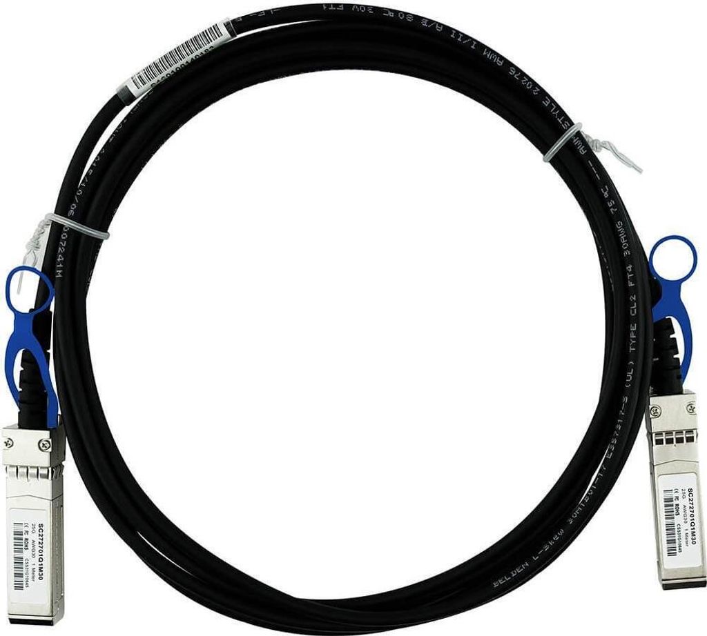 BlueOptics SFP28-DAC-3M-IA-BL, 3 m, SFP28, SFP28, Männlich/Männlich