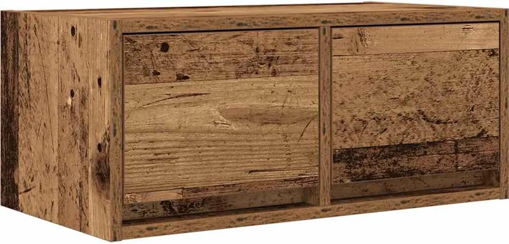 vidaXL Mobili TV Set 2 pz Legno Recuperato 60 cm Design Industrial - 6