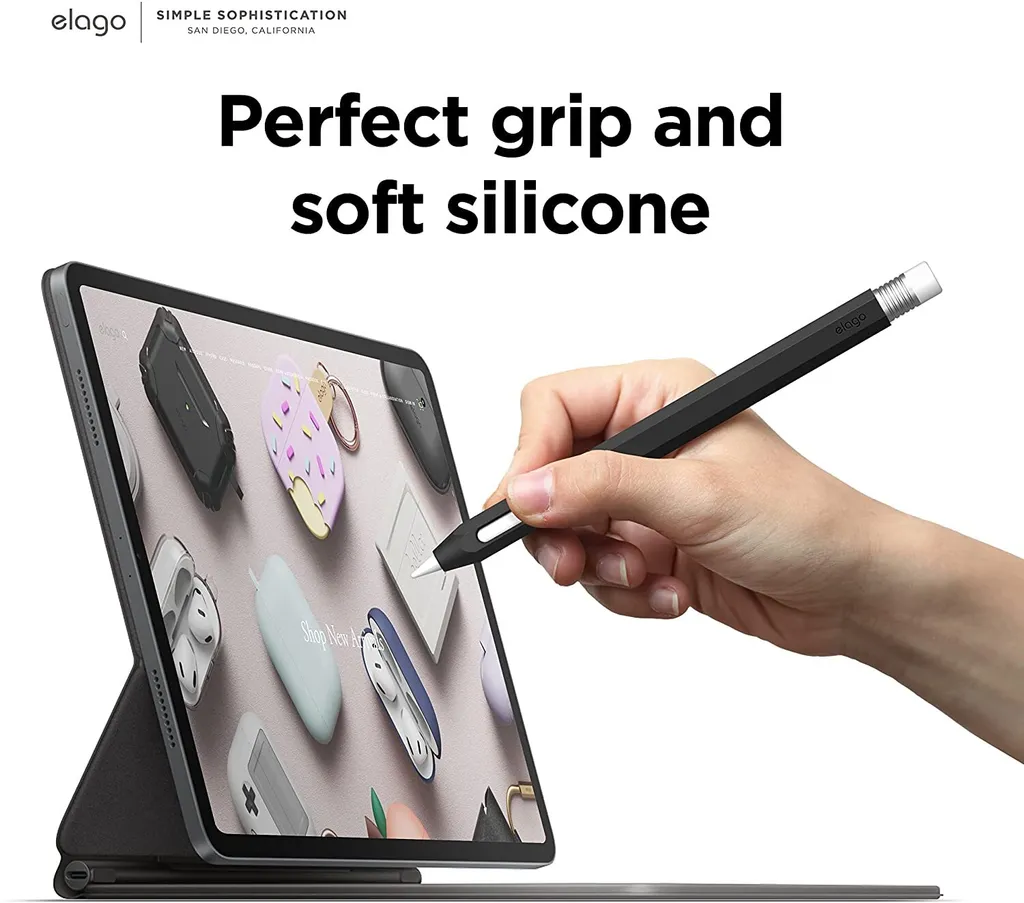 Custodia Elago Apple Pencil Pro Nera: Design Classico e Protezione - 4