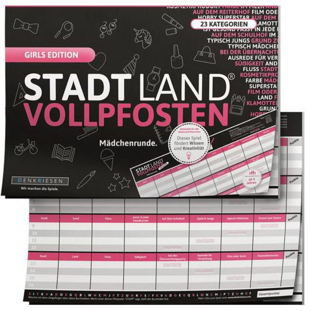 STADT LAND VOLLPFOSTEN® - GIRLS EDITION "Mädchenrunde" Produktbild 