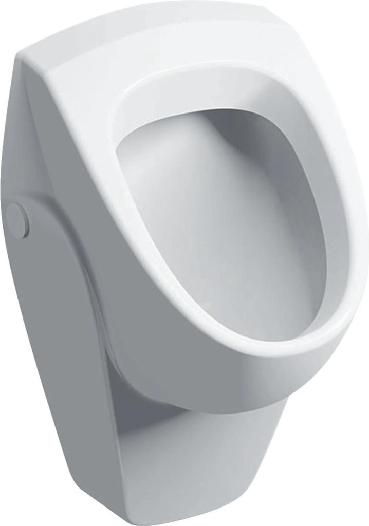 Geberit Urinal RENOVA Zulauf von hinten, Abgang nach hinten weiß