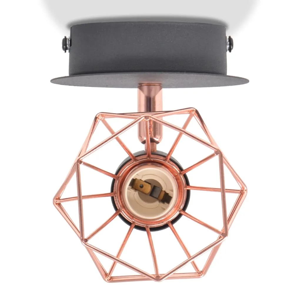 Applique 2 unità con 2 lampadine LED 8 W - 4