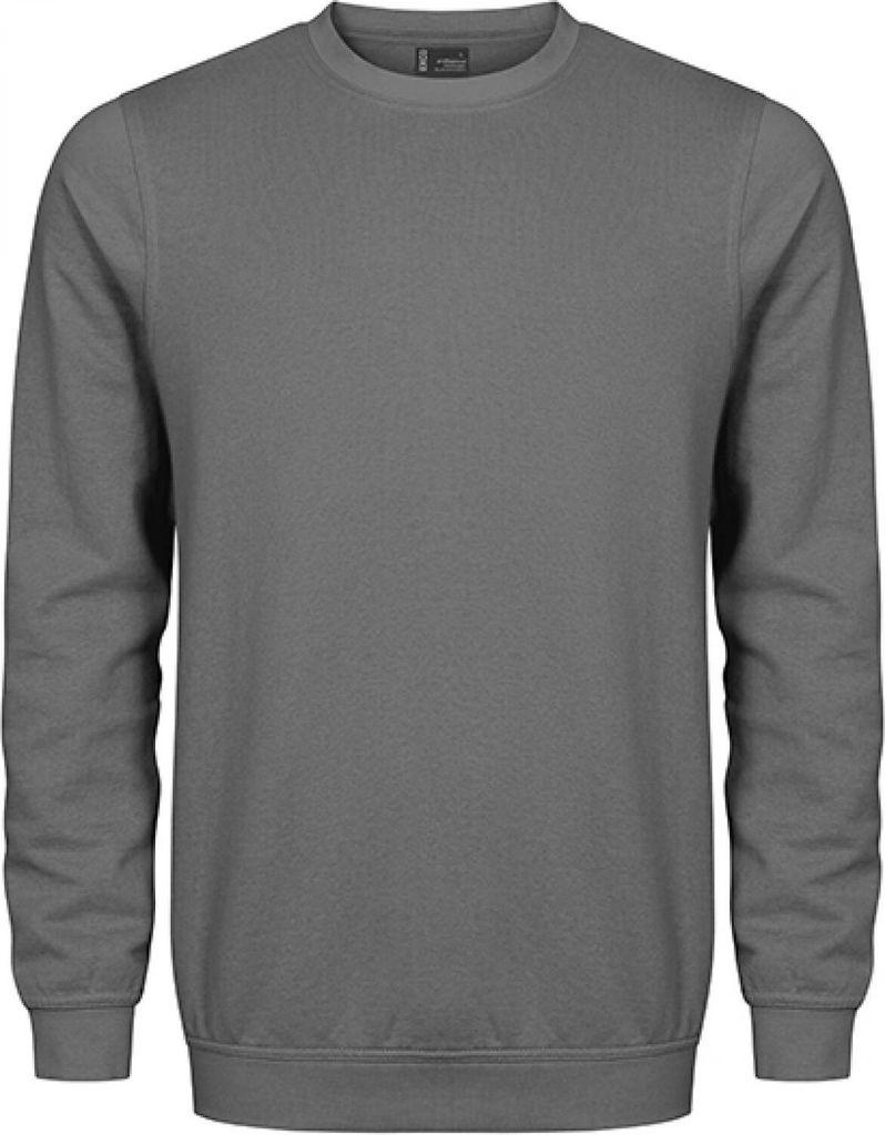 EXCD Sweatshirt Plus Size Uni, Stahlgrau, 4XL