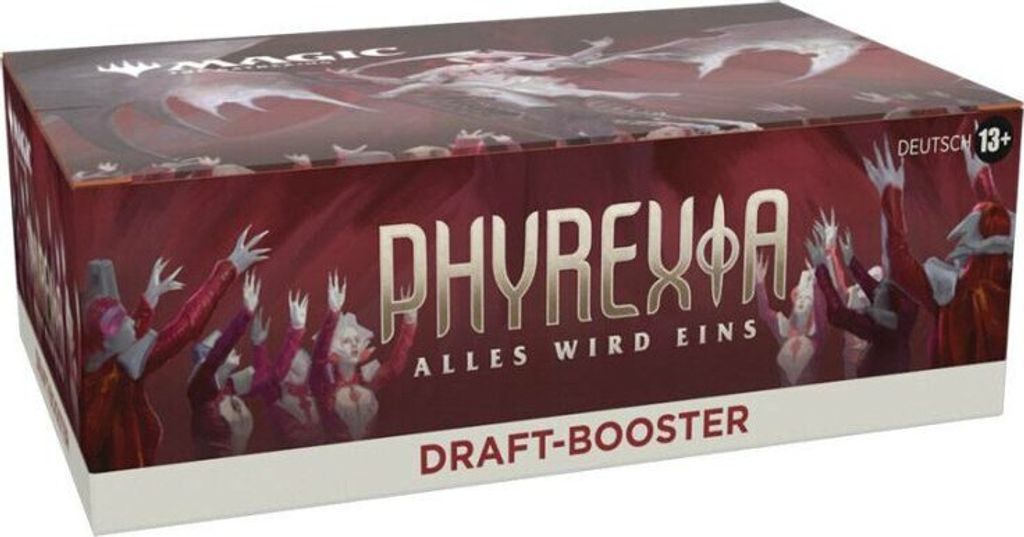 Wizards of the Coast Magic the Gathering Phyrexia: Alles wird eins Draft-Booster Display (36) deutsch