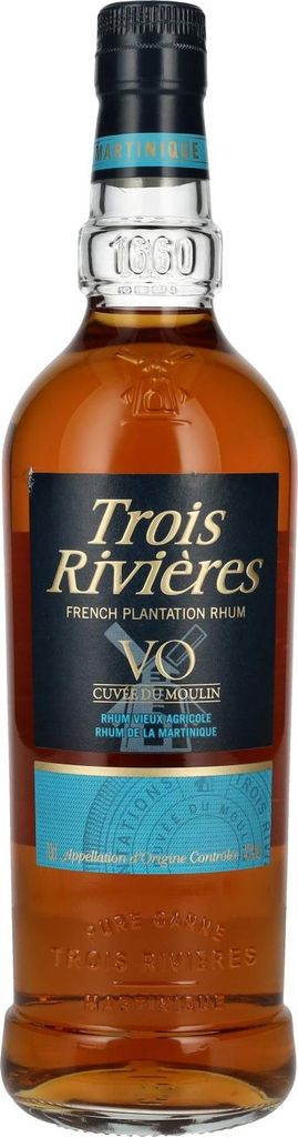 Trois Rivieres V.O. Cuvee du Moulin 700ml 40% Vol. Produktbild 