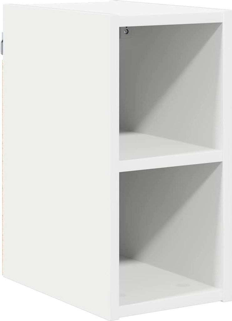 vidaXL Hängeschrank mit Speicher Weiß 20 x 29,5 x 40 cm Produktbild 