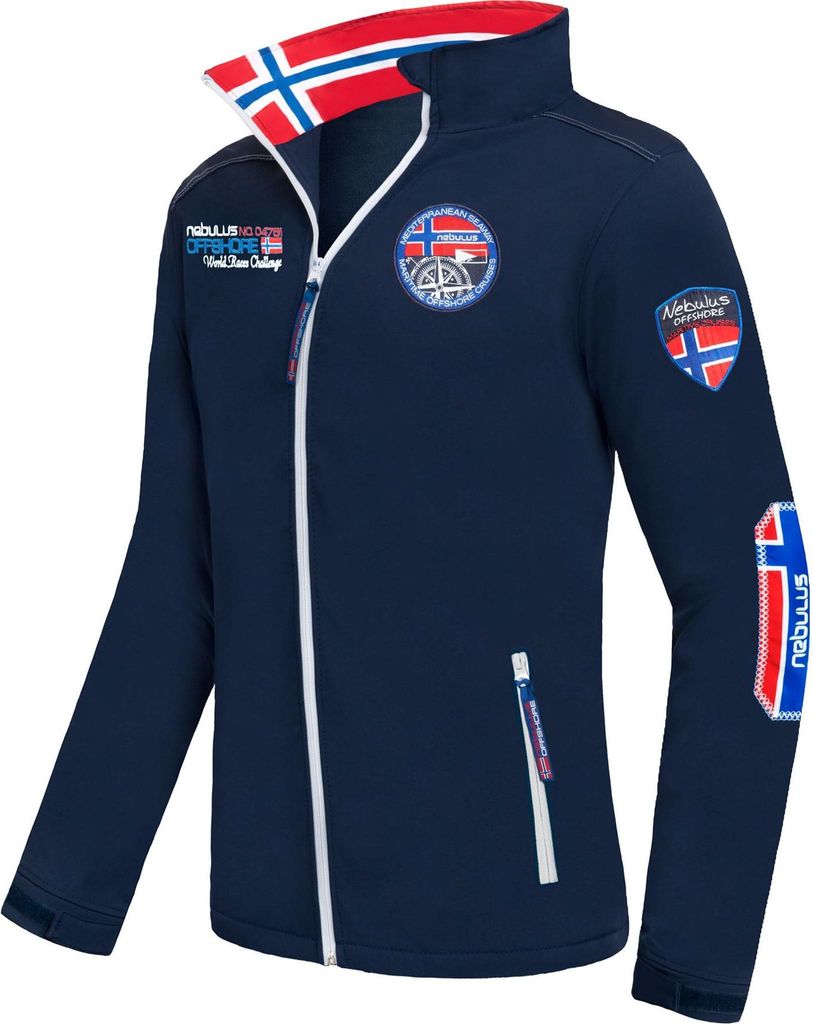 Męska kurtka softshell OFFSHORE Nebulus, ciepła kurtka Zdjęcie produktu 