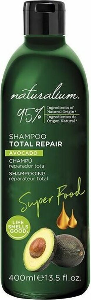 Naturalium Super Food Avocado Total Repair Shampoo 400ml