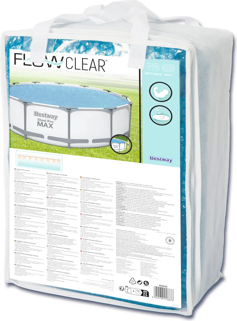Copertura solare Flowclear 366 cm