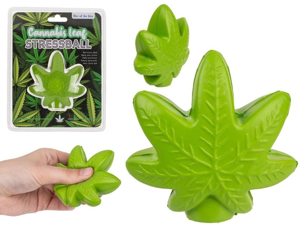 Kemis Antistresový list marihuany 7 cm Obrázok produktu 