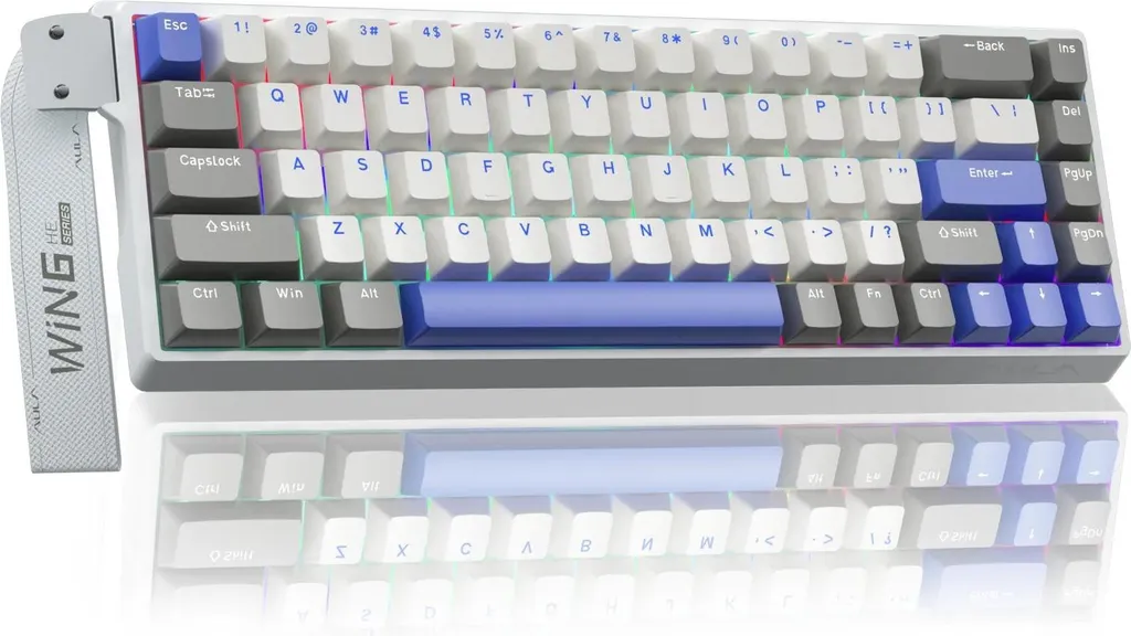 Clavier de jeu pour gagner en réactivité avec switches bleus amovibles Max