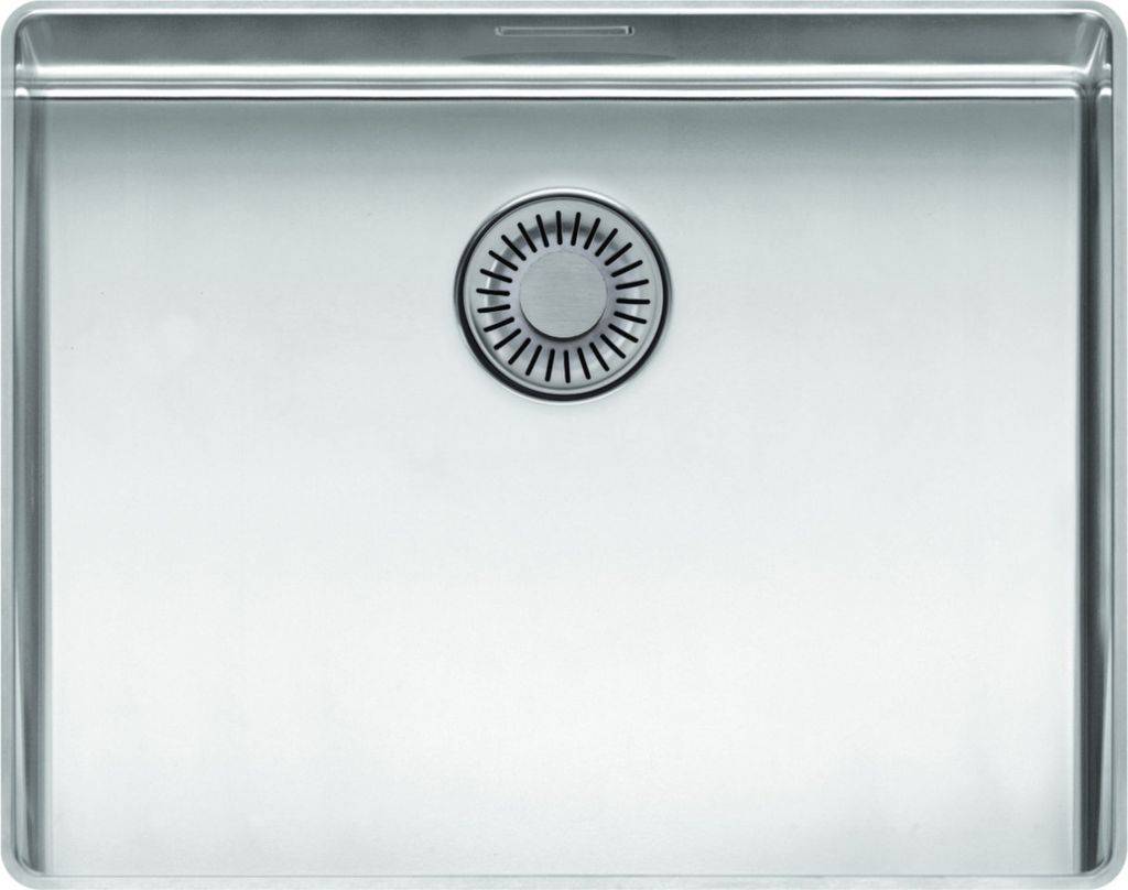 REGINOX R38086 Edelstahlspüle NEW YORK 50X50 (L) OKG Comfort Slim ab Schrankbreite 60 cm / Flächenbündig