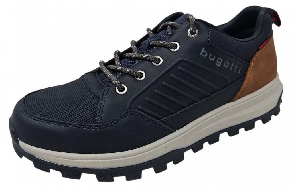 Bugatti Columb sportlicher Schnürer Blau