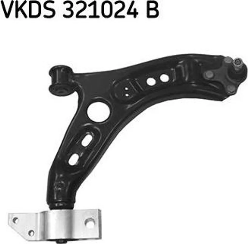 Bras de suspension SKF VKDS 321024 B pour Passat 3B et CC - OE 3C0407366A