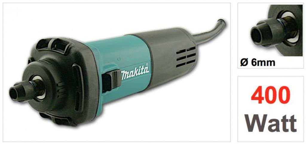 Makita GD0602, Schwarz, Blau Produktbild 