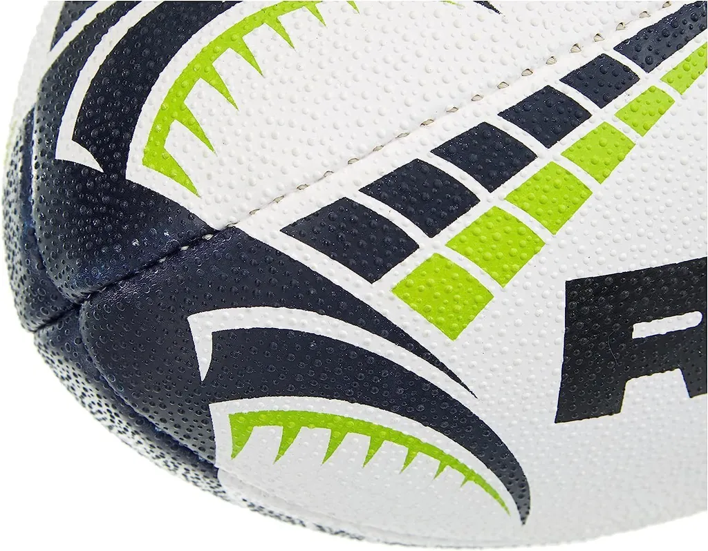 Ballon Rhino Cyclone Durable Taille 3 - Grip Haute Adhérence Blanc - 3