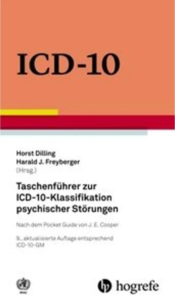 Guide de poche Classification CIM-10 des troubles mentaux et du comportement