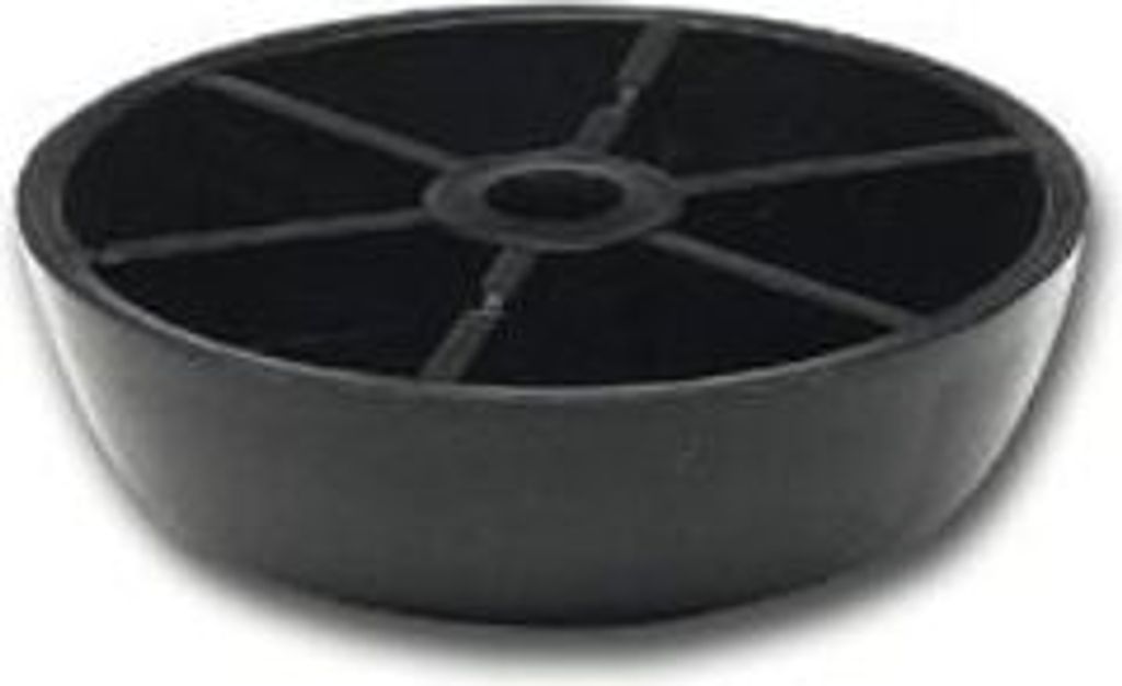 Möbelgleiter (Möbelfüße) ø 50 mm Höhe 30 mm Polsterfüße Kunststoff schwarz