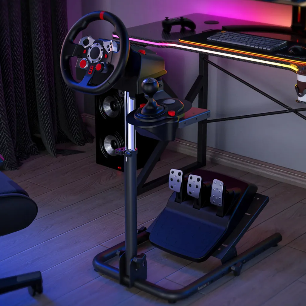 Support de Volant Logitech et Thrustmaster pour Cockpit Maison - 16