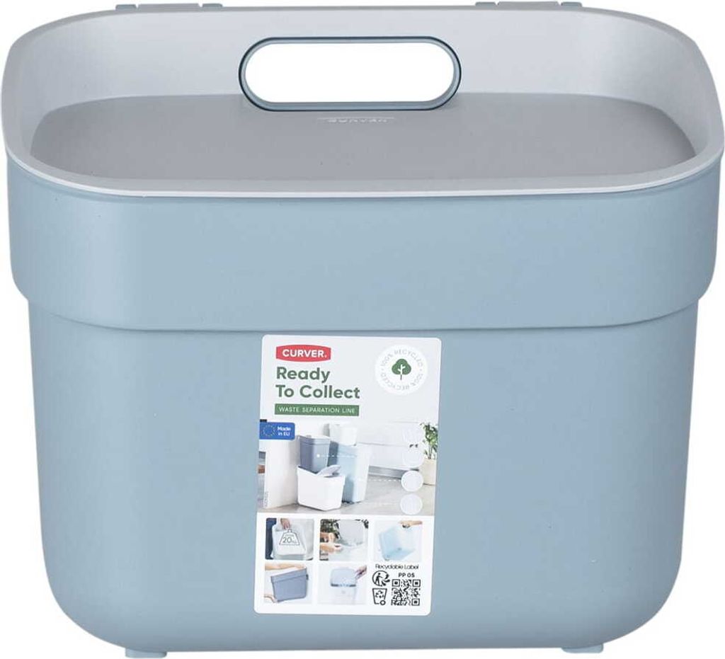 Recyklační koš Ready to Collect 5L 251950 šedý/modrý Keter Obrázek produktu 7