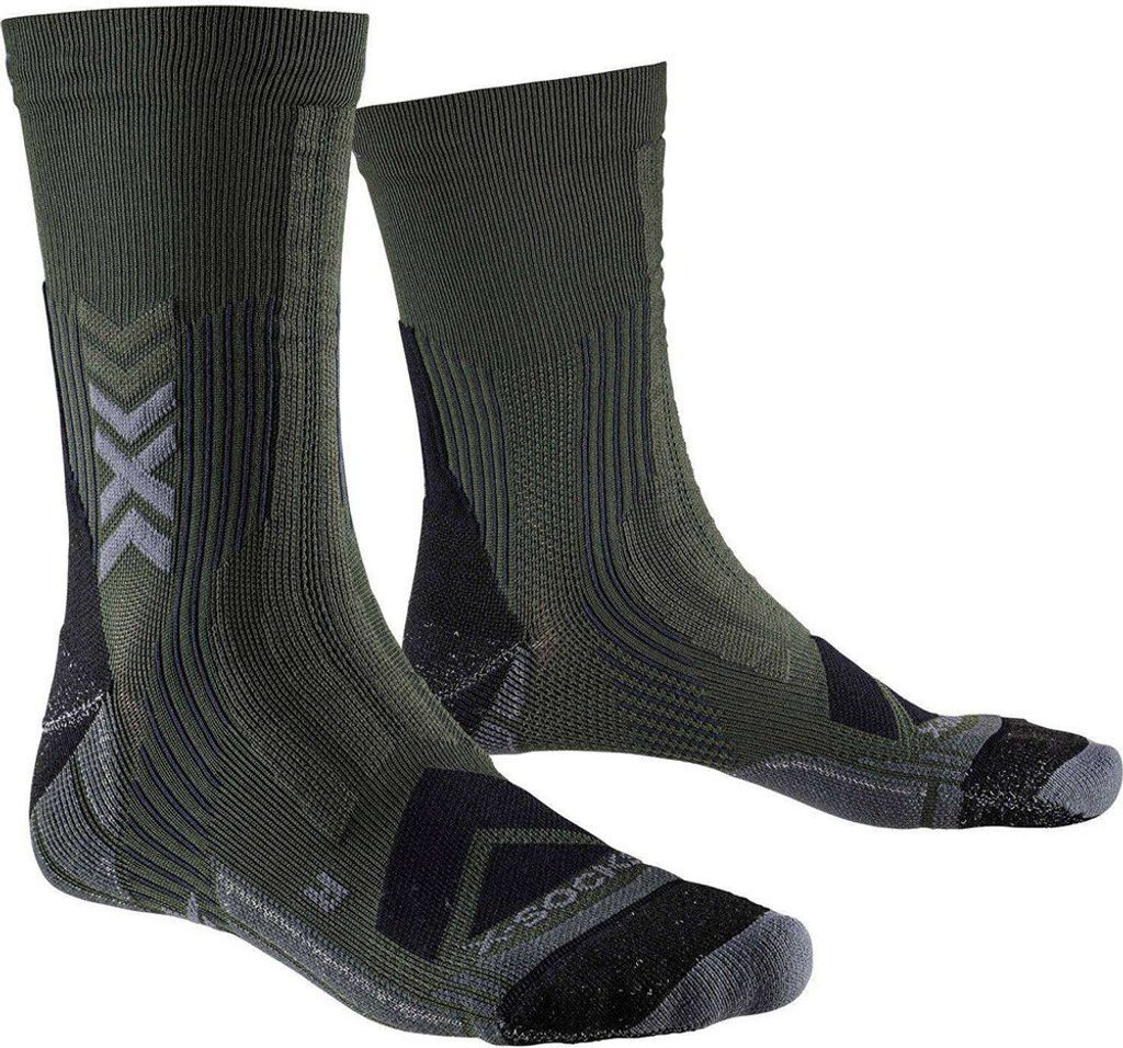 X-socks Hike Expert Silver Crew-socken Grün EU 42-44 Mann Grün EU 42-44