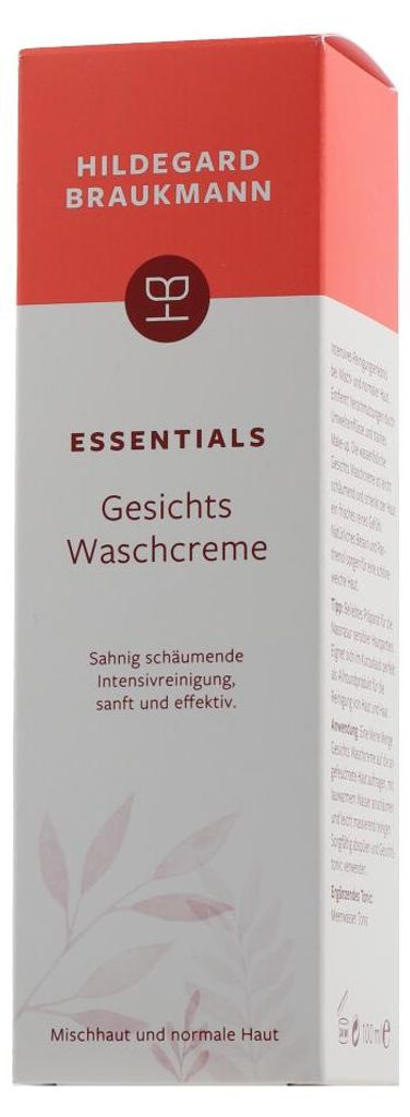 Hildegard Braukmann Essentials Gesichts Waschcreme (100 ml) Produktbild 
