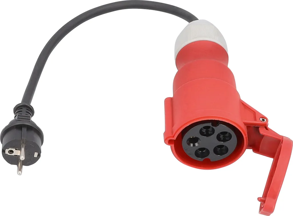 AS Schwabe 61371 Cavo Adattatore Industriale 16A H07RN-F IP44