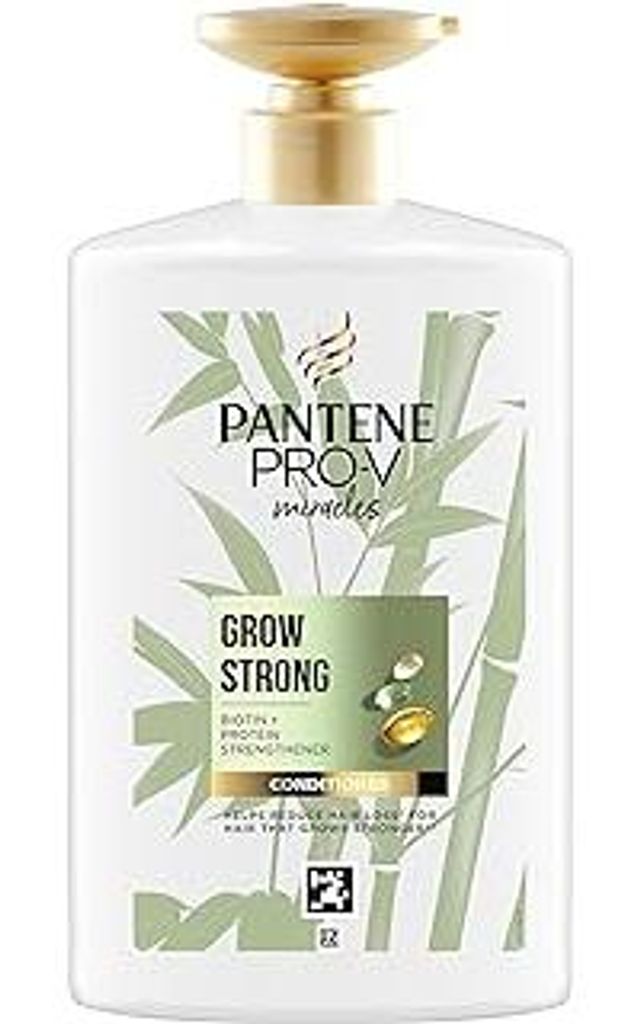 Pantene Pro-V Grow Strong Pflegespülung mit Biotin und Proteinverstärker 1000ml Pumpspender. Pro-V Miracles Pflegespülung Hilft, Haarverlust dur...