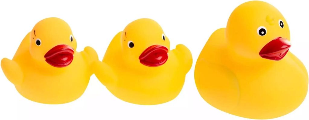 Badeenten 3tlg. nehmen kein Wasser an 515 TULLO Produktbild 