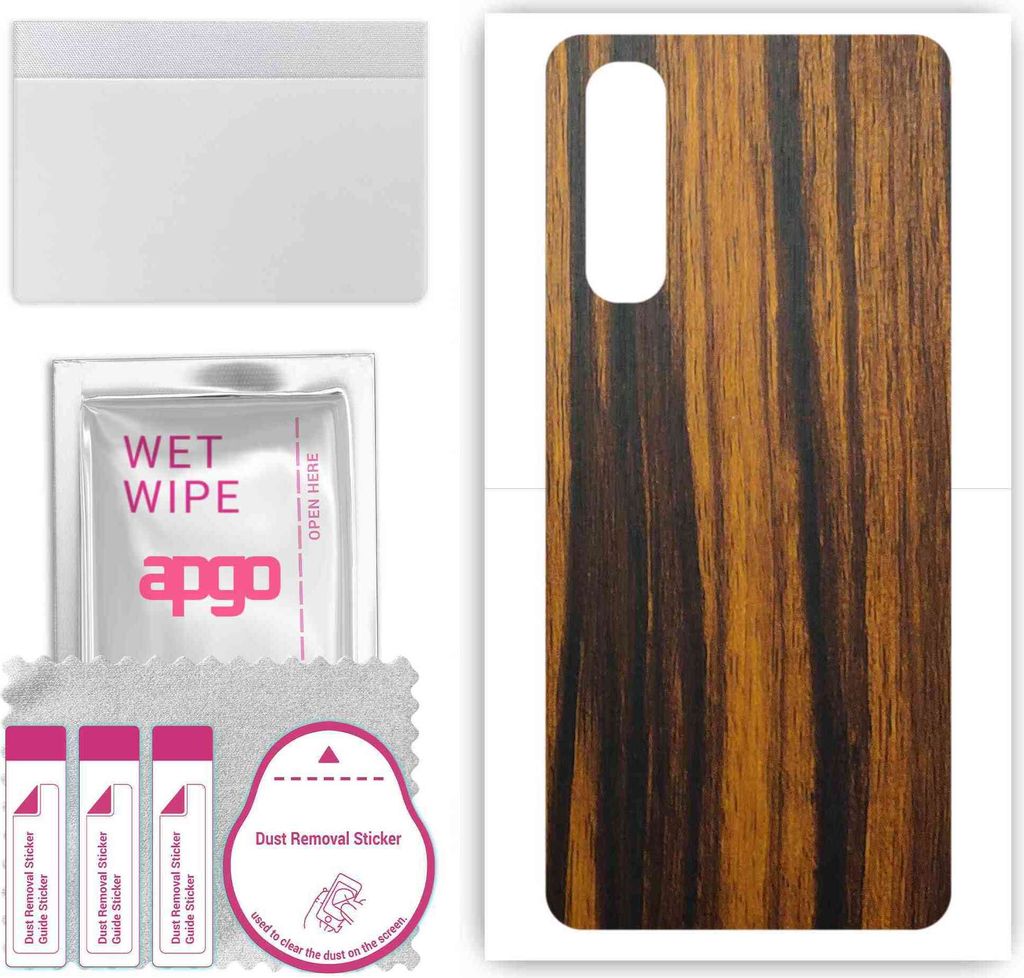apgo Rückseite Schutzfolie, Skin, kompatibel mit Oppo Reno3 Pro CPH2035, Hinten Displayschutzfolie aus Vinylfolie, kratzfest, einfache Montage - T...