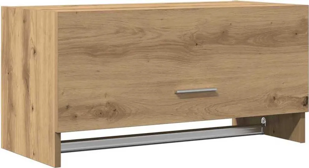 Armadio Rovere Artigianale 70x32,5x35 cm | Mobile Legno Salvaspazio