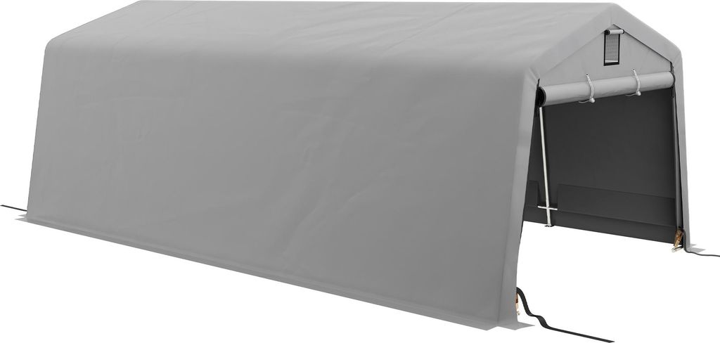 Outsunny Tente garage carport 6,2 x 3,3 x 2,4 m, 2 Image du produit 