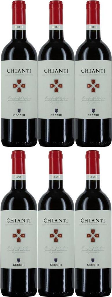 6x Cecchi Chianti DOCG 0,75L Produktbild 