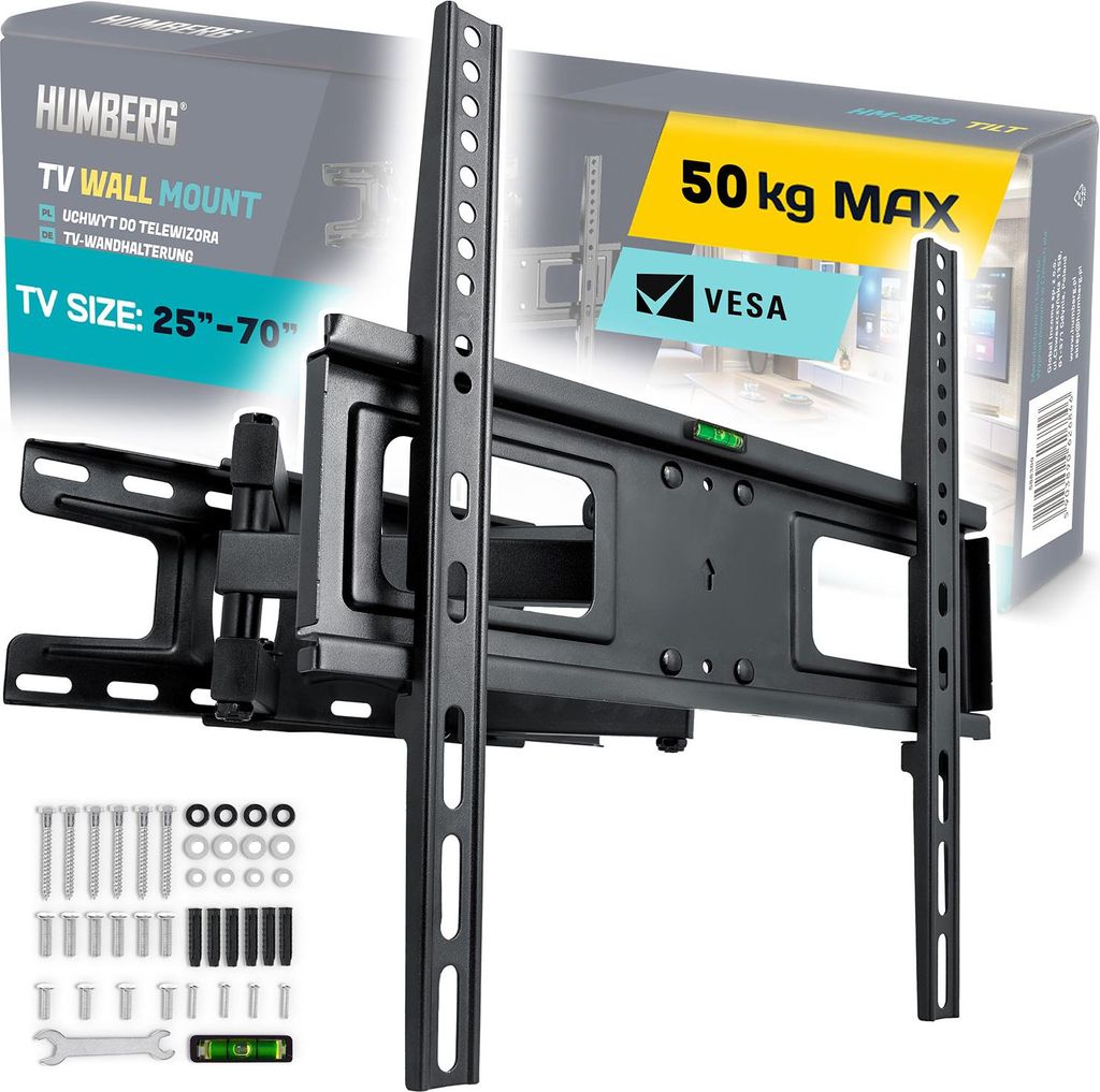 Humberg Supporto TV 25-70 pollici 50 kg Immagine del prodotto 