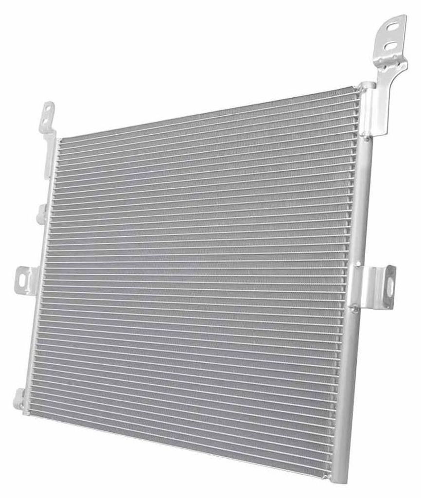 Kondensator Klimaanlage ohne Trockner Kühlrohre parallel HELLA für u.a. VOLVO FE