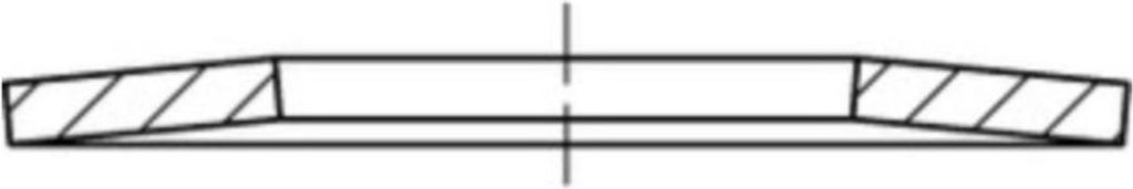 Reyher Tellerfedern EN 16983 St. 28 x 12,2 x 1,25 (200 Stück)