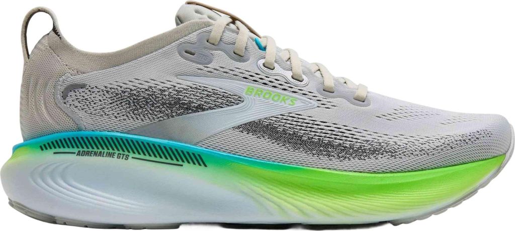 BROOKS Adrenaline GTS 25 Herren Laufschuhe grau EU 42 Produktbild 