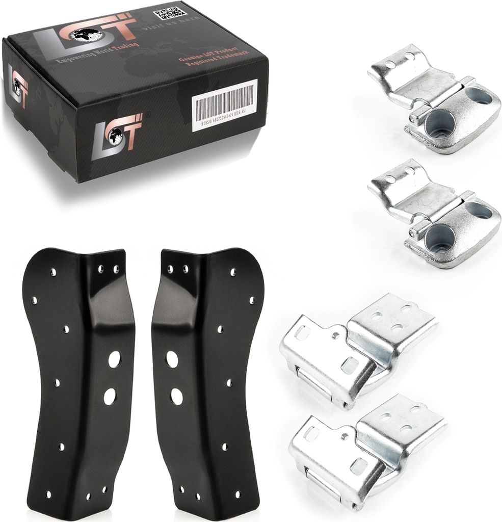 4x Tür Scharnier oben unten Hecktüre 180 Grad für Citroen für Fiat für Peugeot