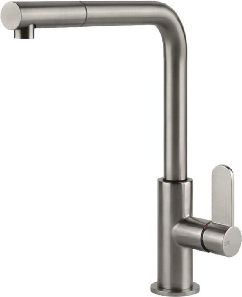 Gessi Einhebelmischer Acciaio Collection 60537 239 26,1 cm Gebürstetem Stahl