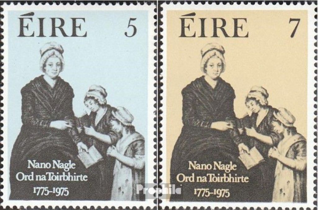 Briefmarken Irland 1975 Mi 325-326 (kompl.Ausg.) postfrisch Nonnenorden
