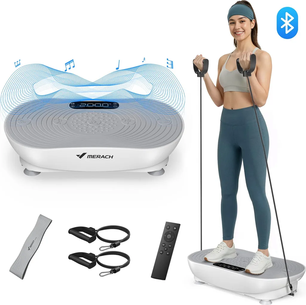Plateforme Vibrante MERACH : Brûlez des Calories et Musclez votre Corps