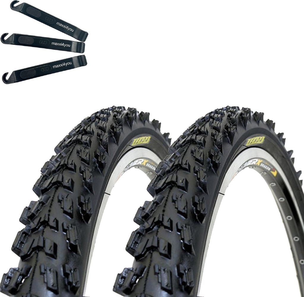 2 x Kenda K-829 Psycho 24" MTB Fahrradreifen Schwarz 50-507 Produktbild 