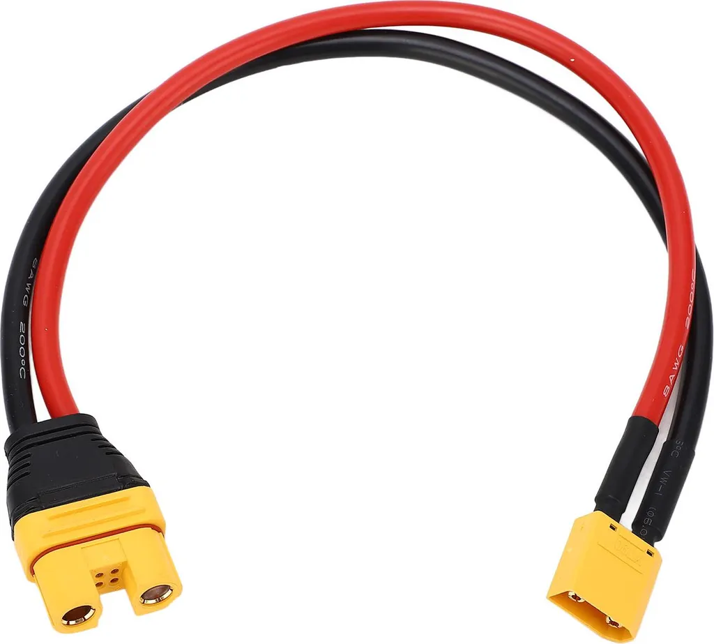 Adaptateur AS150U femelle vers XT90 mâle 8AWG résout vos soucis de charge