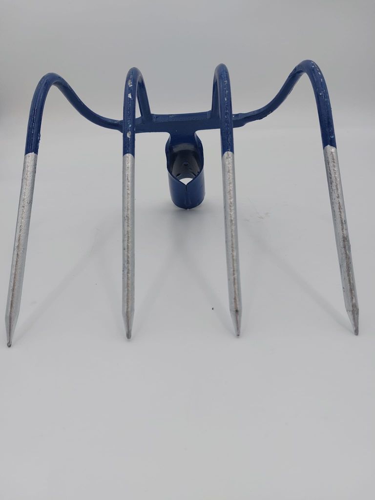 Stabile Dunghacke Mit 4 Zinken - Perfekt Für Garten & Landwirtschaft