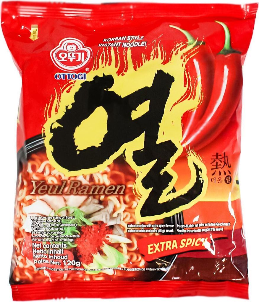 !!Ottogi Yeul Ramen gusto extra piccante 120 g Immagine del prodotto 