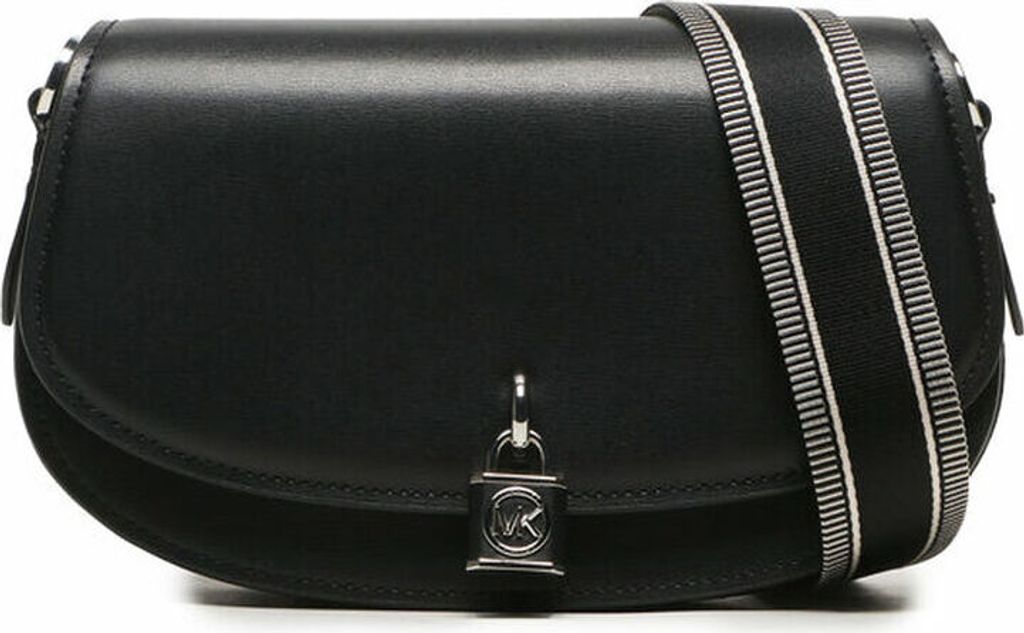 Umhängetasche Michael Kors Mila Schwarz 25 x 14 x 6 cm
