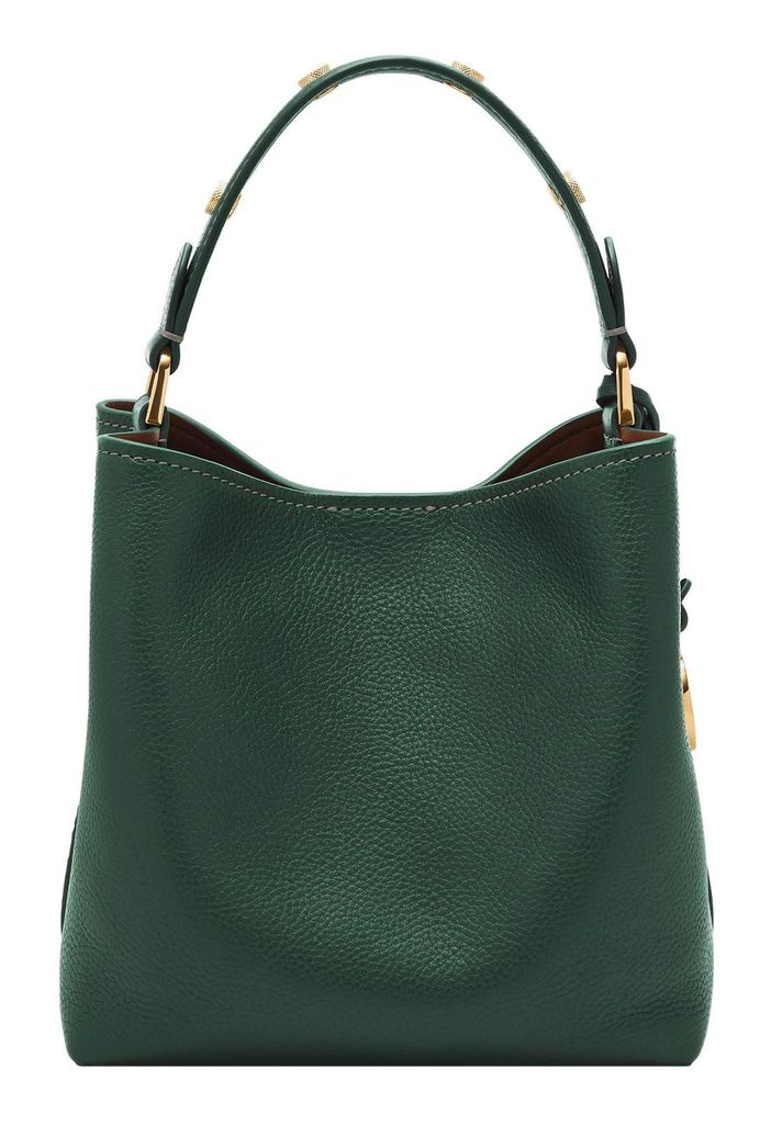 Sac Bandoulière FOSSIL Zoey Flap Crossbody - Taille M - Vert Viridian - En Cuir PU - Neuf Avec étiquettes