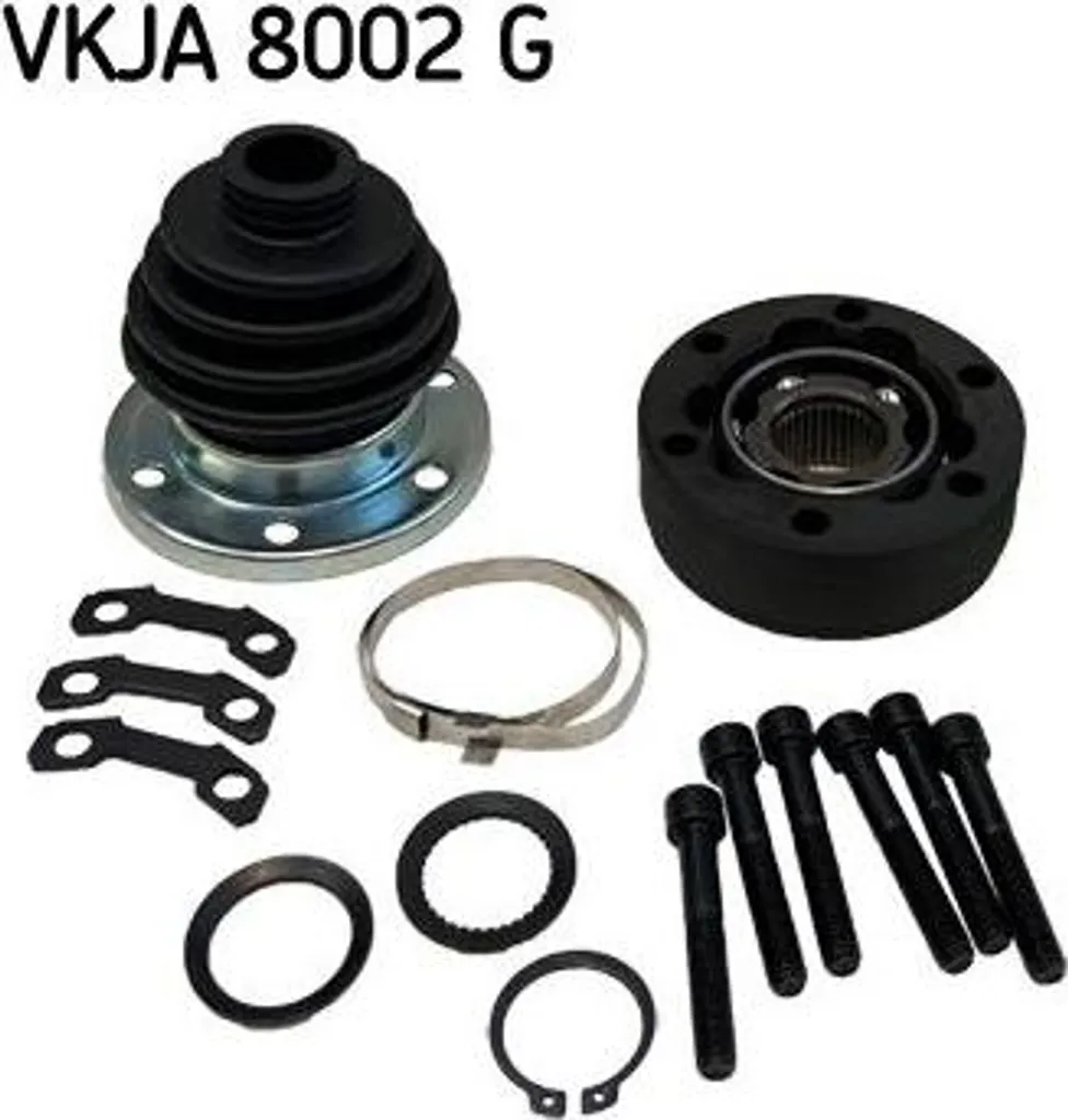 Kit de joint homocinétique SKF VKJA 8002 G pour Seat Leon et VW Passat